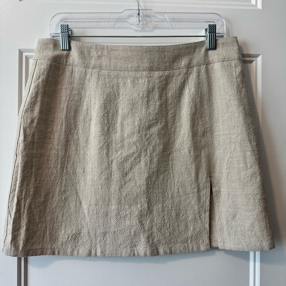 NWT Princess Polly Lioness “The Lola” Linen Blend Skirt Size Large - Picture 1 of 8